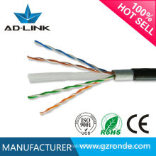 Bare copper conductor shielded outdoor cat6 cable
